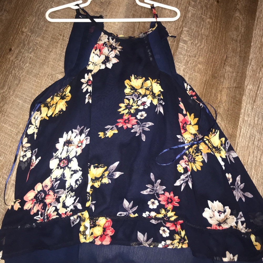 Floral tank top